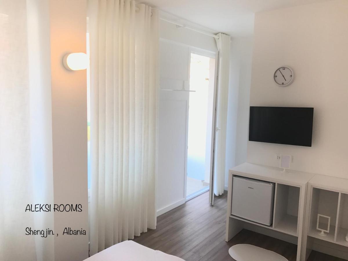 Aleksi Rooms Shëngjin Esterno foto